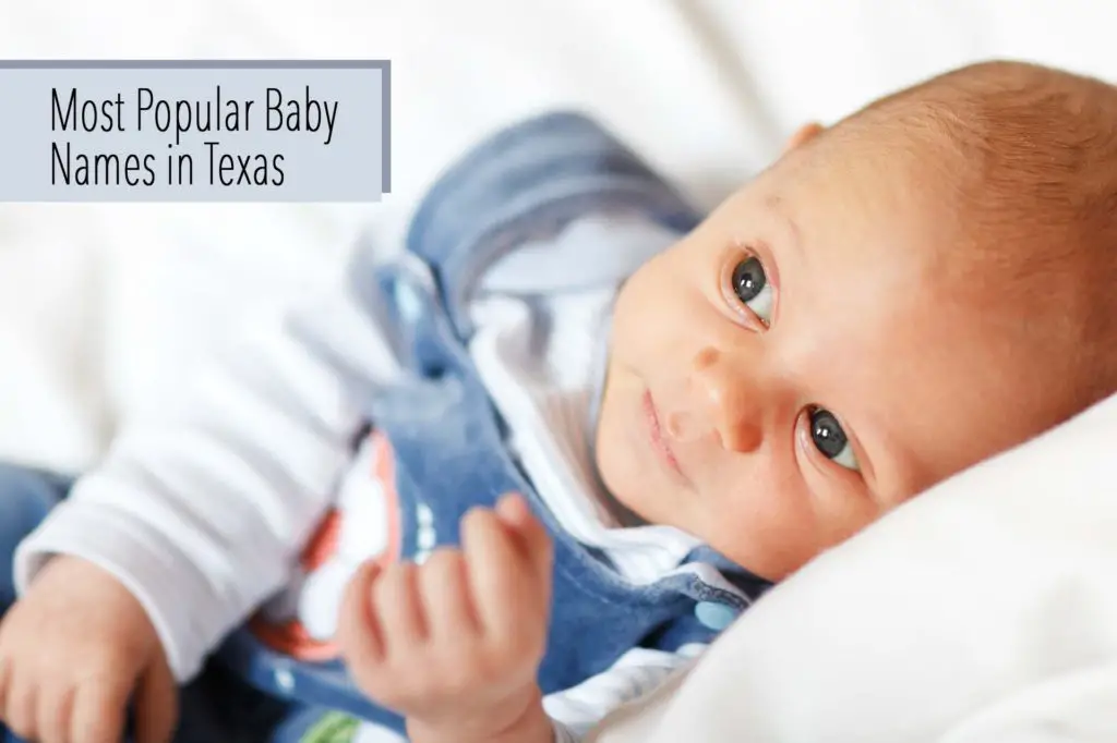 Most Popular Baby Names in Texas